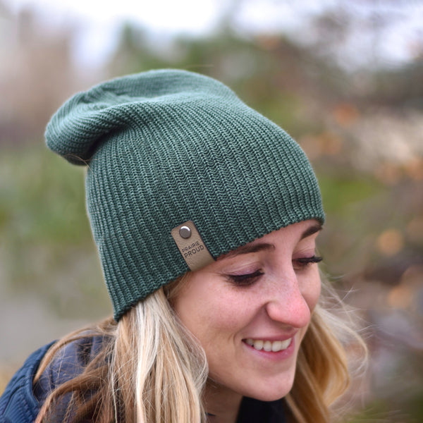 Unisex - Windchill Slouch / Beanie - Forest