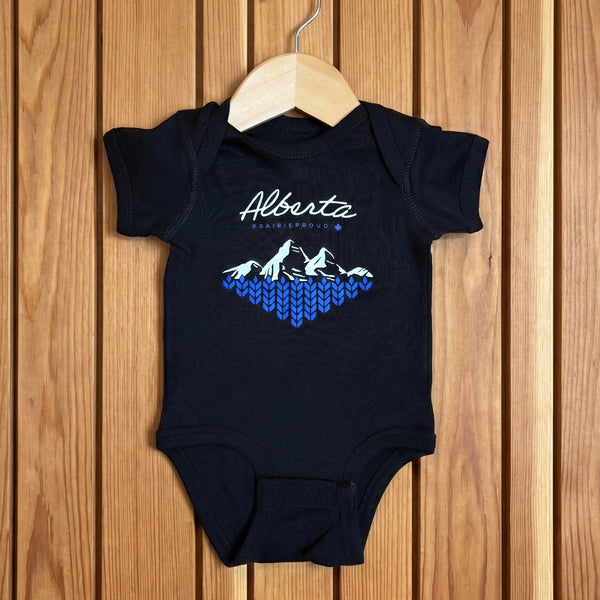 Kids - Alberta 8.0 Baby Onesie - Black