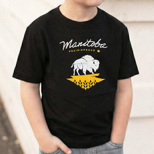 Kids / Youth - Manitoba 8.0 Crew T - Black