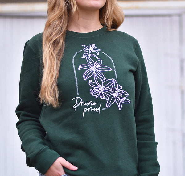 Ladies - Lily Crew Sweater - Forest