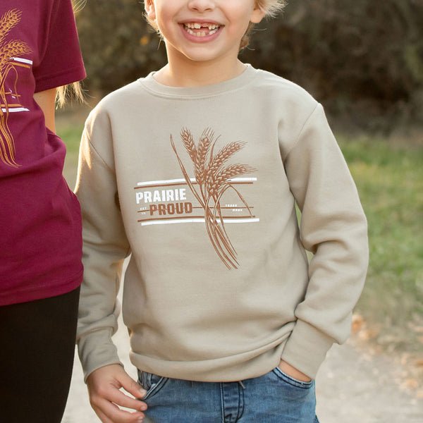 Kids / Youth - Harvest 3.0 Crew Sweater - Tan