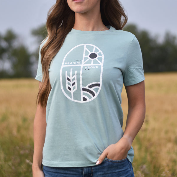 Ladies - Horizon Boyfriend T - Mint