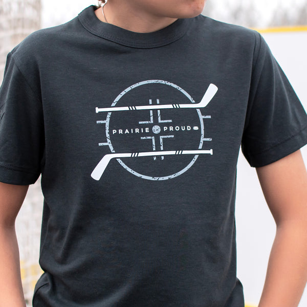 Kids / Youth - Powerplay Crew T - Charcoal