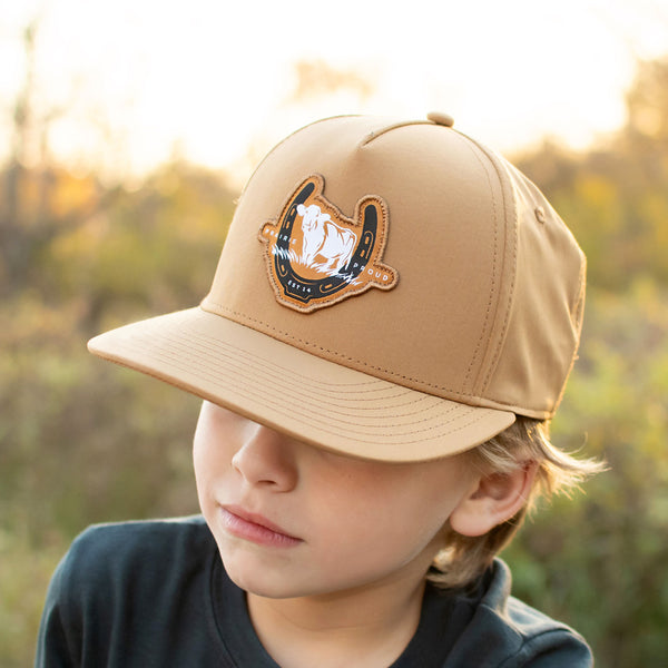 Kids - Rancher Snapback - Caramel