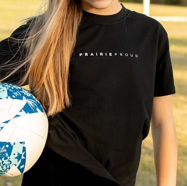 Kids / Youth - Staple Athletic Crew T - Black