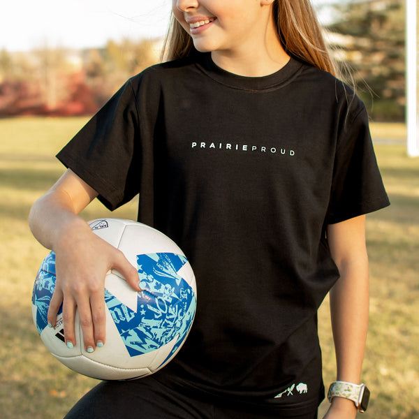 Kids / Youth - Staple Athletic Crew T - Black