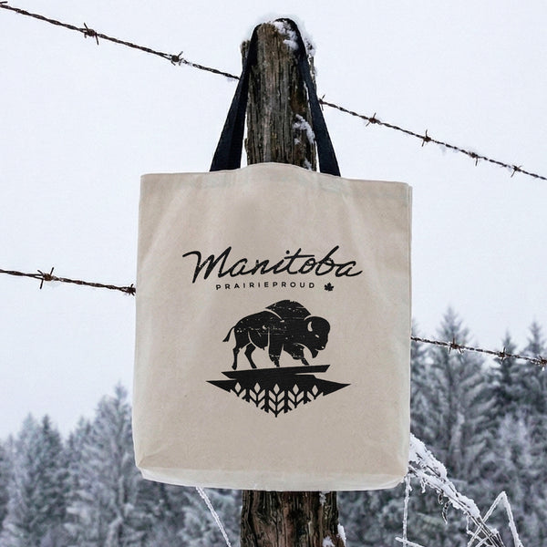 Unisex - Manitoba 8.0 Tote Bag - Cream / Black