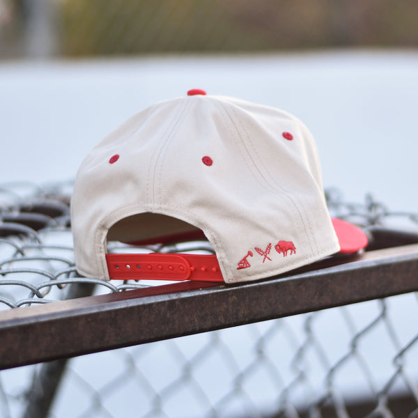 Unisex - ODR 4.0 Snapback - Red / Gold / Cream