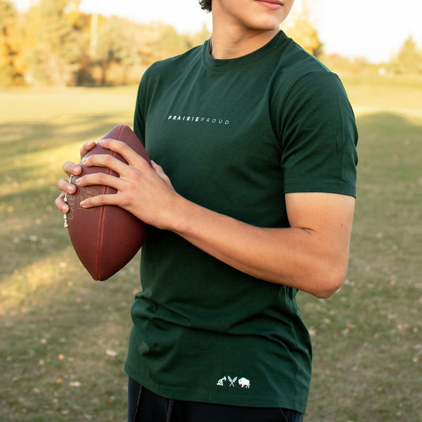 Mens - Staple Athletic Crew T - Forest