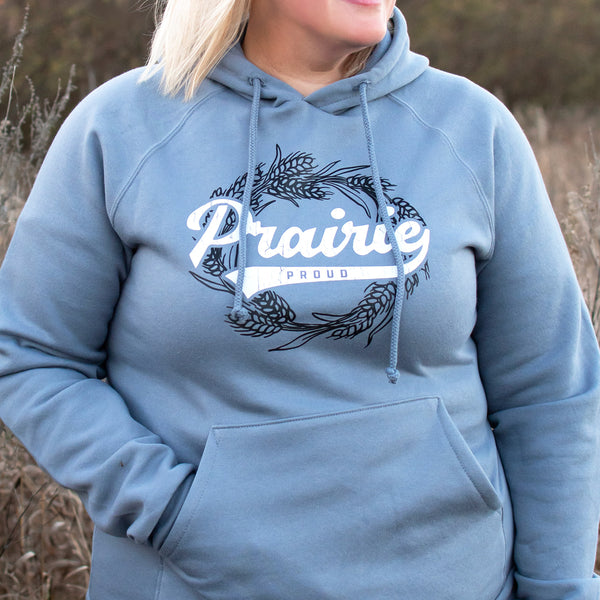 Ladies - Wreath Hood - Dusty Blue