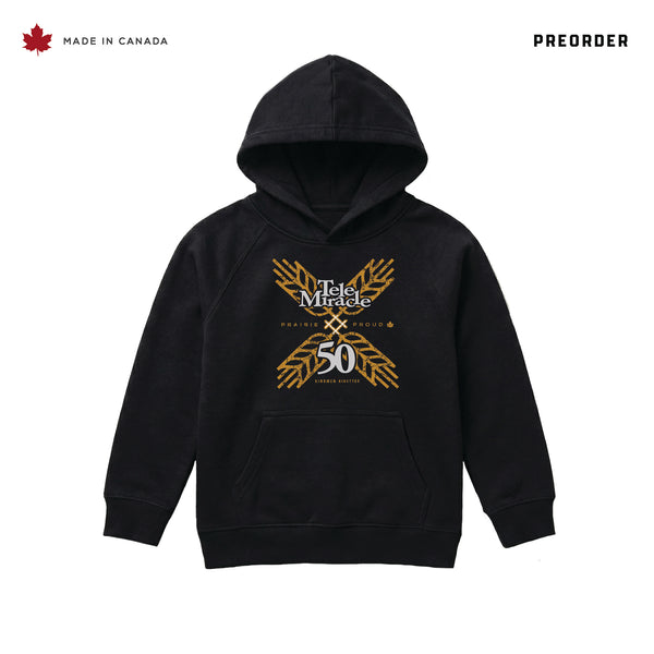 Kids \ Youth - Telemiracle 50 Collab Hood - Black