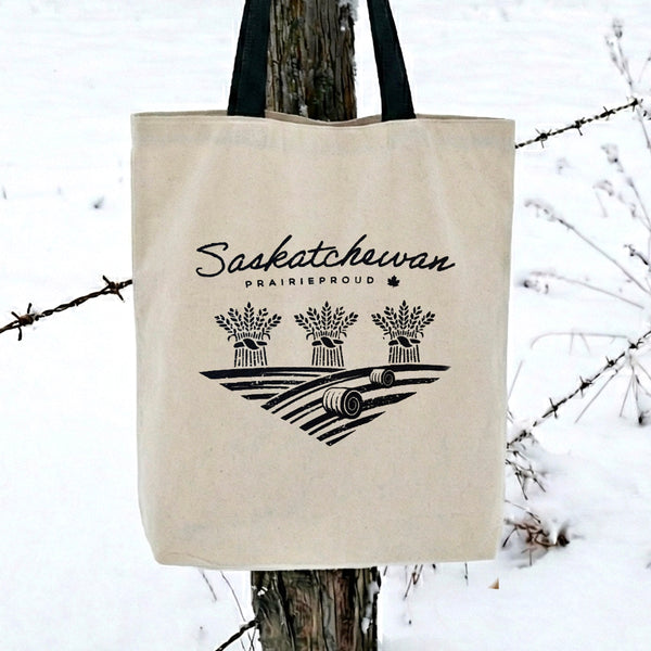 Unisex - Sask 8.0 Tote Bag - Cream / Black