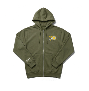 Unisex - InVigor 30th Collab Zip Hood - Army