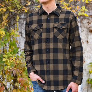 Unisex - Staple Flannel - Brown / Black