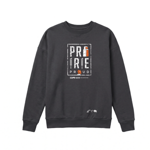Unisex - Plains x CUPE 4254 Crewneck Sweater - Charcoal