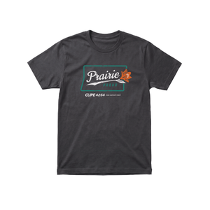 Unisex - Retro x CUPE 5254 Crew T - Charcoal