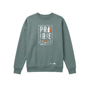 Unisex - Plains x CUPE 5254 Crewneck Sweater - Dusty Green