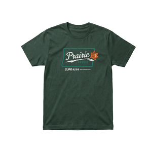 Unisex - Retro x CUPE 4254 Crew T - Forest