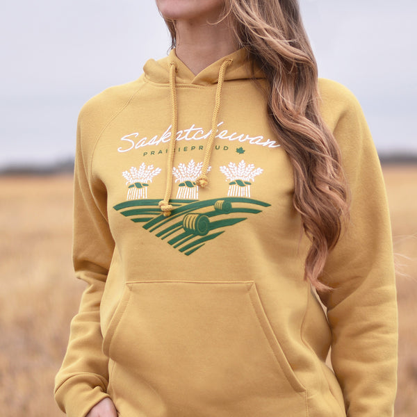 Ladies - Sask 8.0 Hood - Mustard