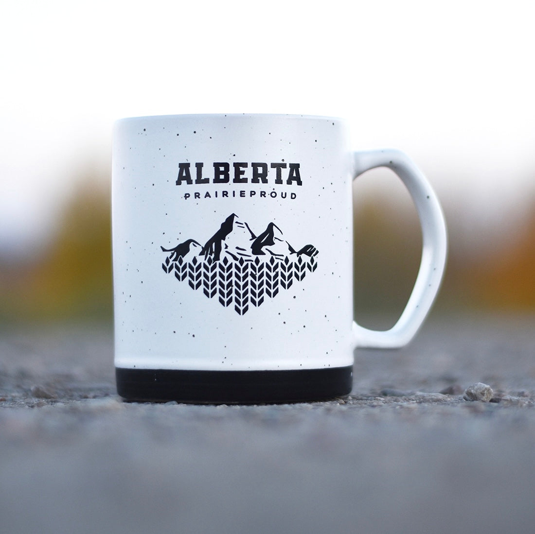 Decor - Alberta 7.0 Mug - White / Black