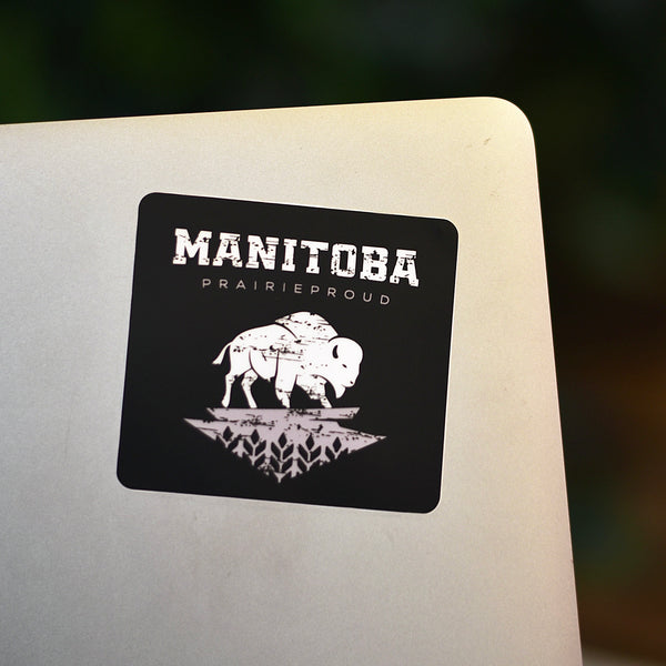 Decor - Manitoba 7.0 Sticker - Black / White
