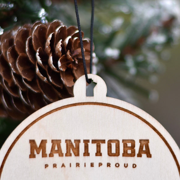 Decor - Manitoba 7.0 Ornament - Wood