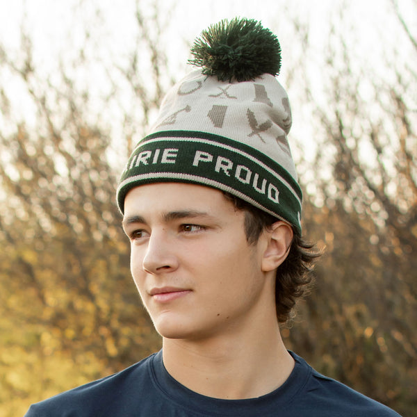 Unisex - Icon Toque - Tan / Forest / Brown