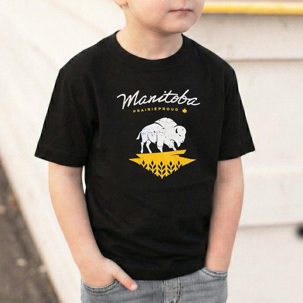 Kids / Youth - Manitoba 8.0 Crew T - Black