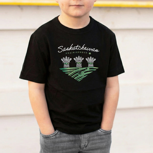 Kids / Youth - Sask 8.0 Crew T - Black