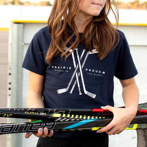 Kids / Youth - Sticks in the Middle Crew T - Navy