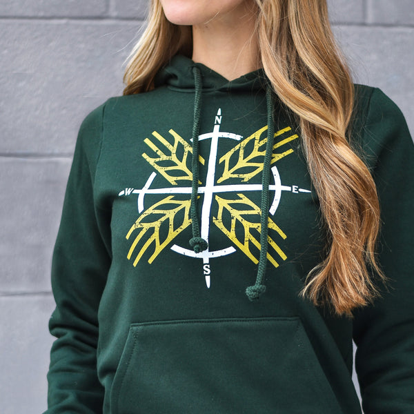 Ladies - Compass 2.0 Hood - Forest