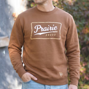 Unisex - Retro 2.0 Crewneck Sweater - Caramel