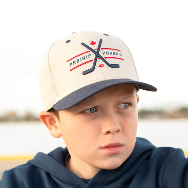 Kids - ODR 4.0 Snapback - Navy / Red / Cream