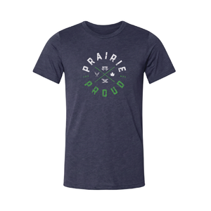 Unisex - Axle x LDC Crew T - Heather Navy