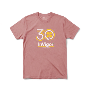 Unisex - InVigor 30th Collab Crew T - Rose