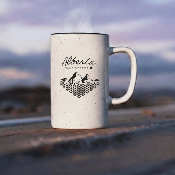 Decor - Alberta 8.0 Ceramic Mug - White