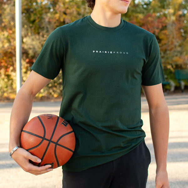 Mens - Staple Athletic Crew T - Forest