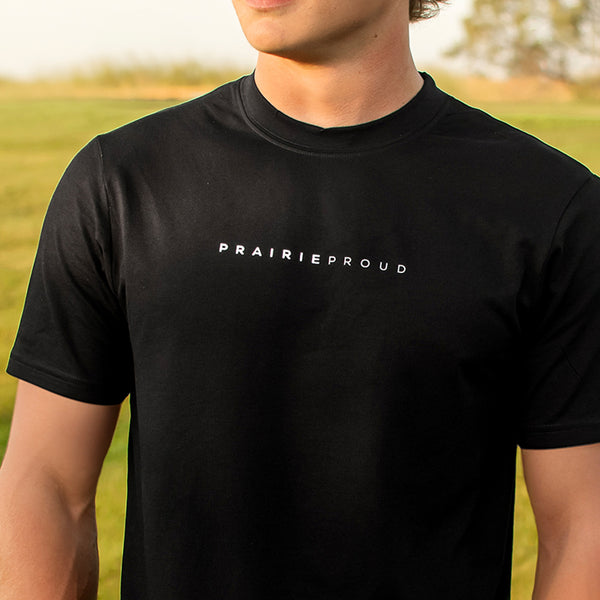 Mens - Staple Athletic Crew T - Black