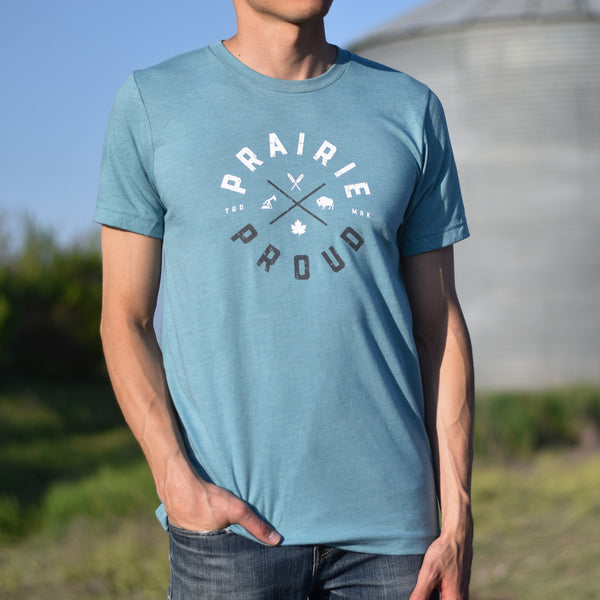 Unisex - Axle Crew T - Dusty Teal