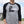 Unisex - Elevator 2.0 3/4 Raglan - Black / Heather Grey
