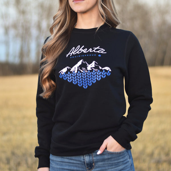 Ladies - Alberta 8.0 Crew Sweater - Black