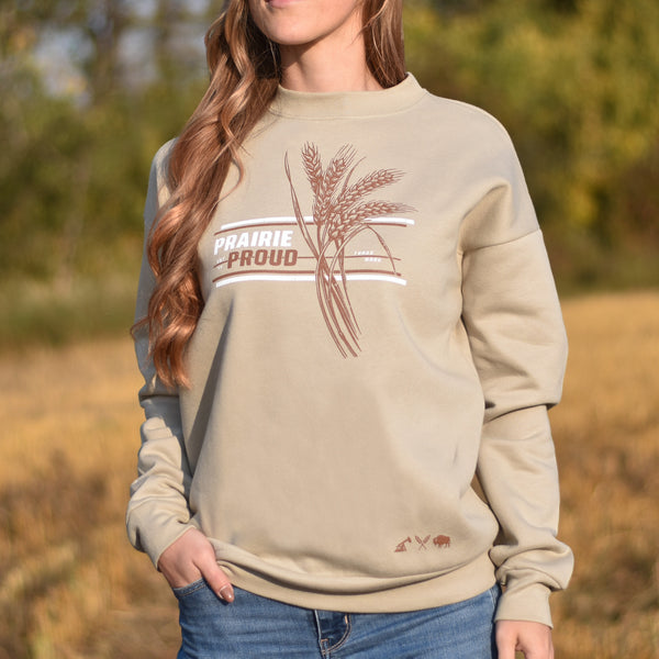 Unisex - Harvest 3.0 Drop Shoulder Sweater - Tan