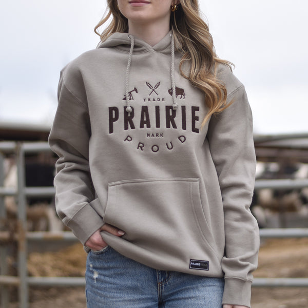 Unisex - Range 2.0 Embroidered Hood - Stone