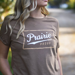 Ladies - Retro 2.0 Boyfriend T - Heather Brown