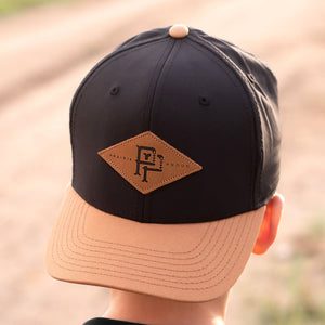 Kids - Monogram 2.0 Snapback - Black / Caramel