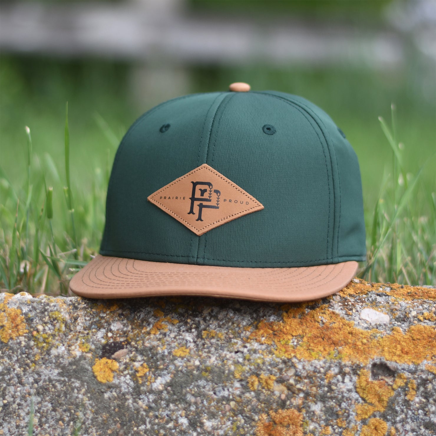 Unisex - Monogram 2.0 Snapback - Forest / Caramel