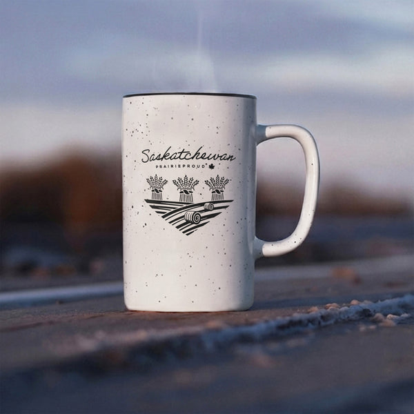 Decor - Sask 8.0 Ceramic Mug - White