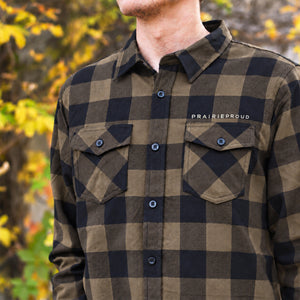 Unisex - Staple Flannel - Brown / Black
