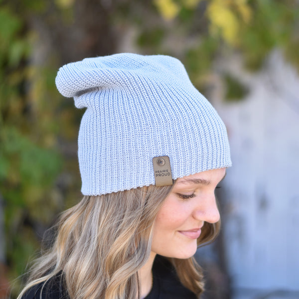 Unisex - Windchill Slouch / Beanie - Silver