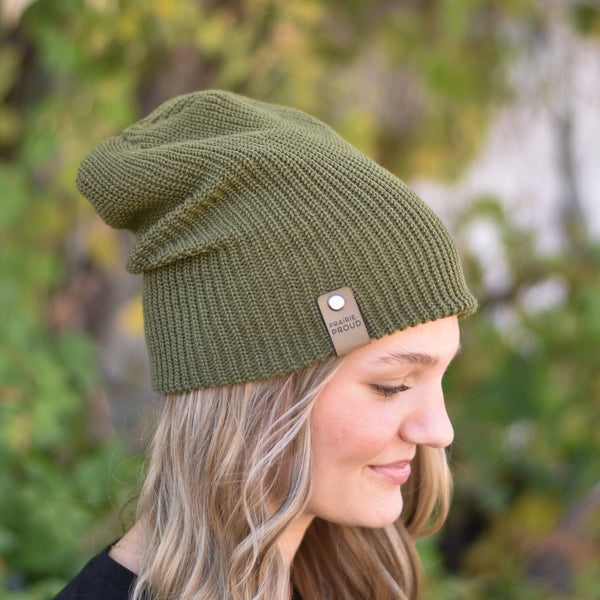 Unisex - Windchill Slouch / Beanie - Army